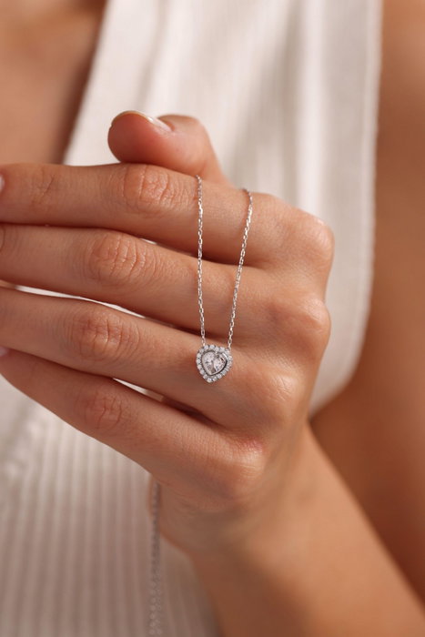 Heliophilia Silver Collar de Plata de Ley 925 con Colgante Heliophilia Silver Collar de Plata de Ley 925 con Colgante